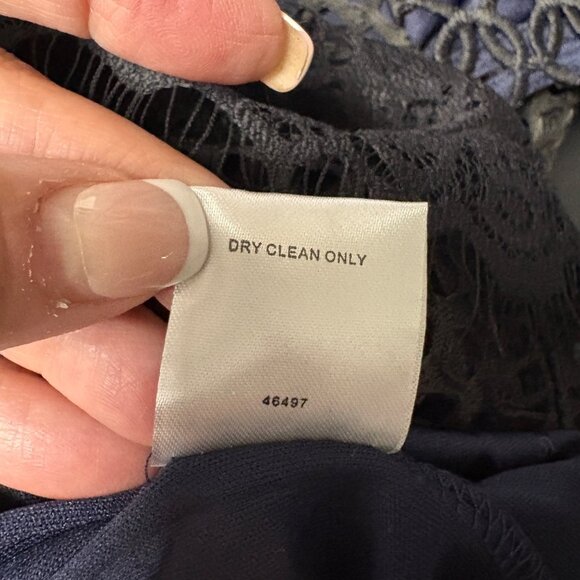 Romeo and Juliet Couture Black Mesh Lace Midi Dress Womens Size Medium NEW - Picture 8 of 10